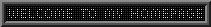 Welcome To My Home Page